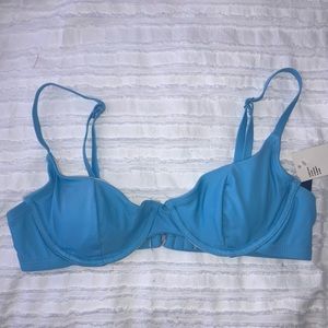Urban Outfitters Blue Bikini Top